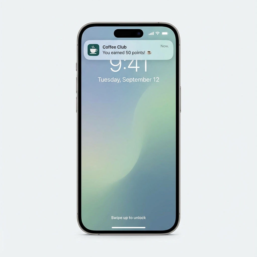 Customers scan and save